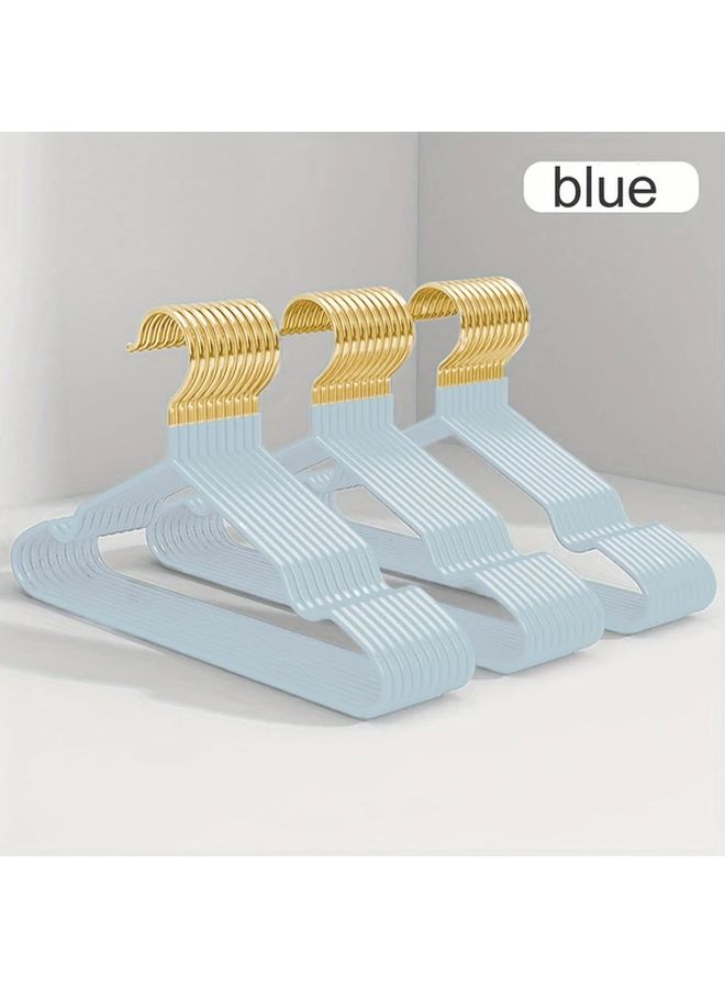 White Metal Clothes Hangers 10pcs Space Saving Standard Suit Coat Hangers Value Pack - Image 5