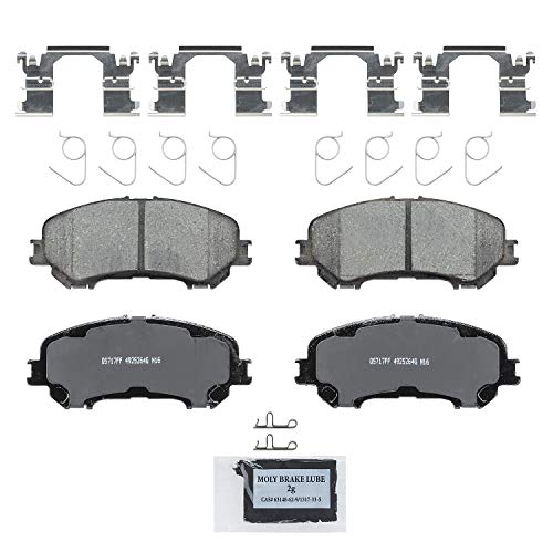 Wagner QuickStop ZD1737 Front Disc Brake Pad Set for 2017 Nissan Rogue - Image 1