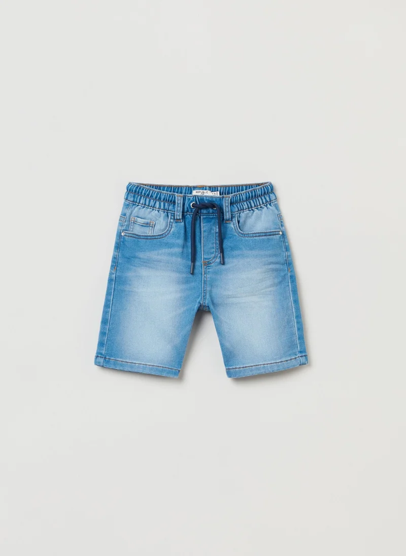 Ovs OVS Boys Elasticated Waist Denim Short