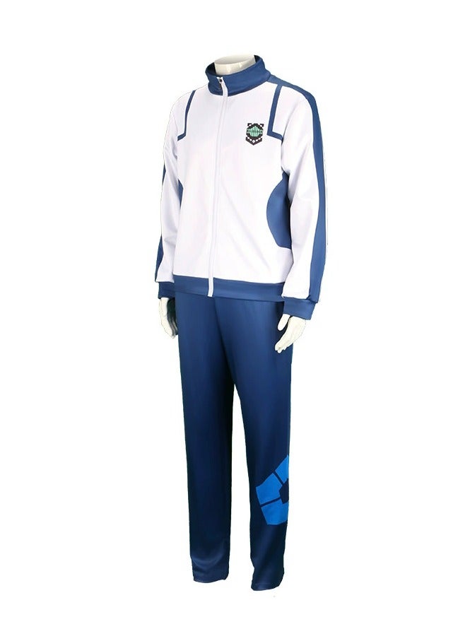 2 Piece Set Anime Blue Lock Costumes Cosplay Basketball Suit Sports Training Suit For Unisex - Image 3