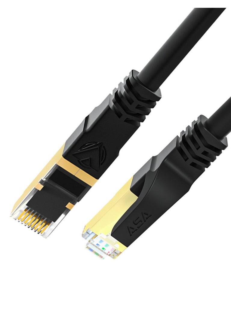 ASA High Speed CAT8 Ethernet Cable 100m 40Gbps, 2000Mhz, SFTP with Gold Plated RJ45 Connector  - Image 2