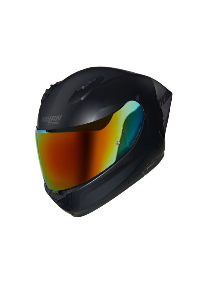 Nolan N60-6 SPORT IRIDO BLACK RED MATT Helmet - Image 1