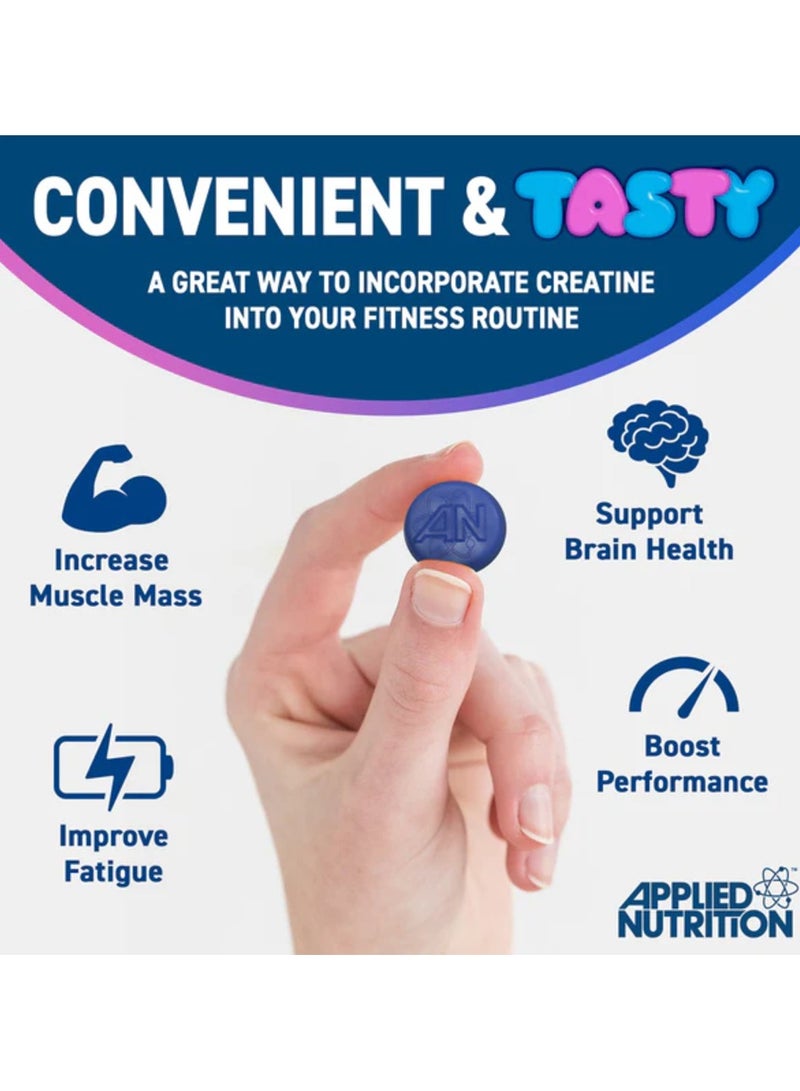 Applied Nutrition Pure Creatine, 80 Gummies, 20 Servings, Million Blackcurrant - Image 3