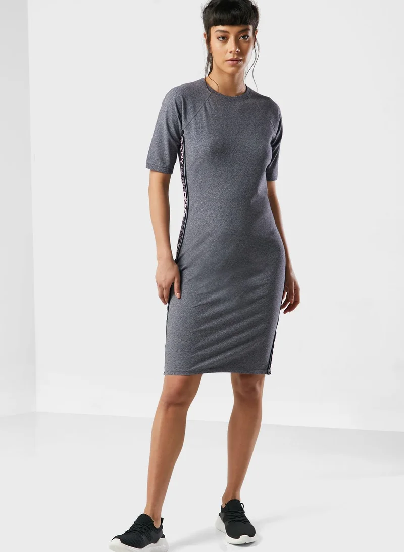DKNY Knitted Logo Dress