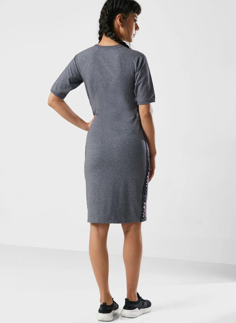 DKNY Knitted Logo Dress