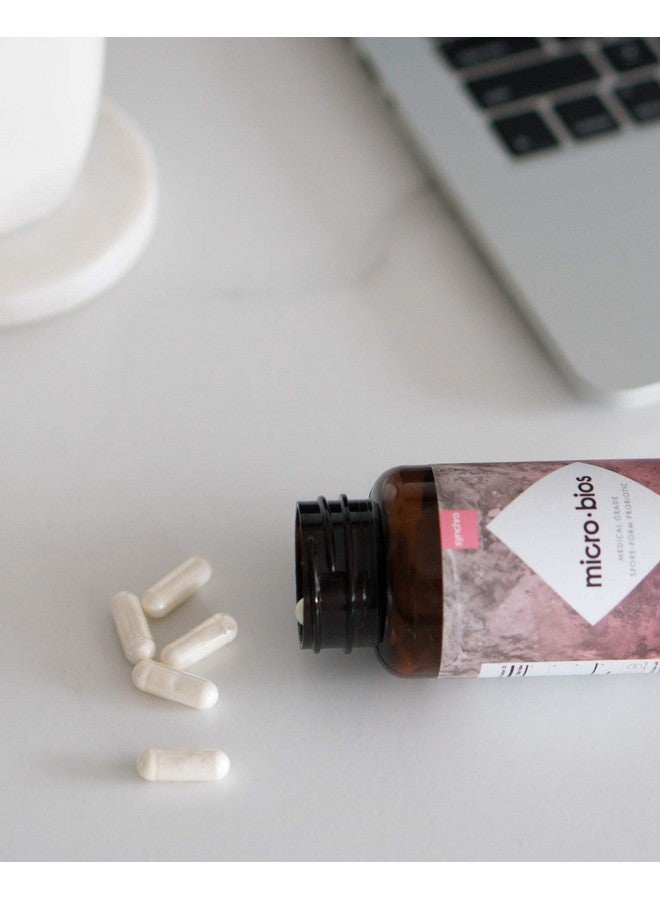 Synchro Micro•Bios Medicalgrade Sporeform Probiotic Bacillus Subtilus (Hu58) Coagulans And Clausii Powerful Immune Health + Gi Support 60 Capsules - Image 5