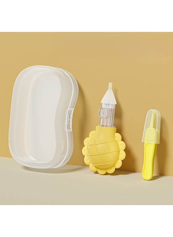 kiddoz Baby Nasal Aspirator Set Prevent Reflux Design Nose Cleaning Tweezers Safe Baby Booger Remover Snot Removal  - Image 1