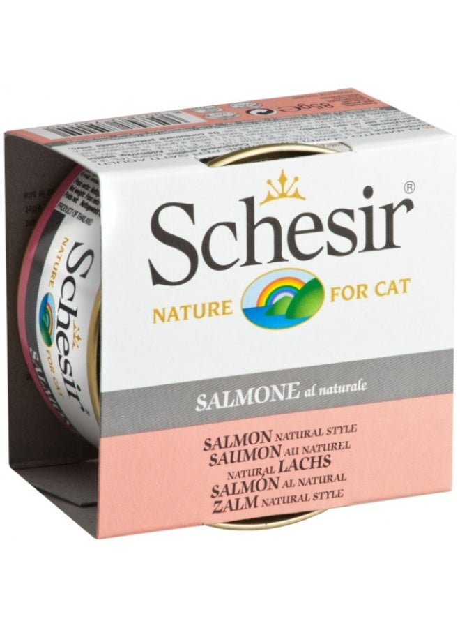 Schesir Cat Wet Food Salmon Natural Style 85g