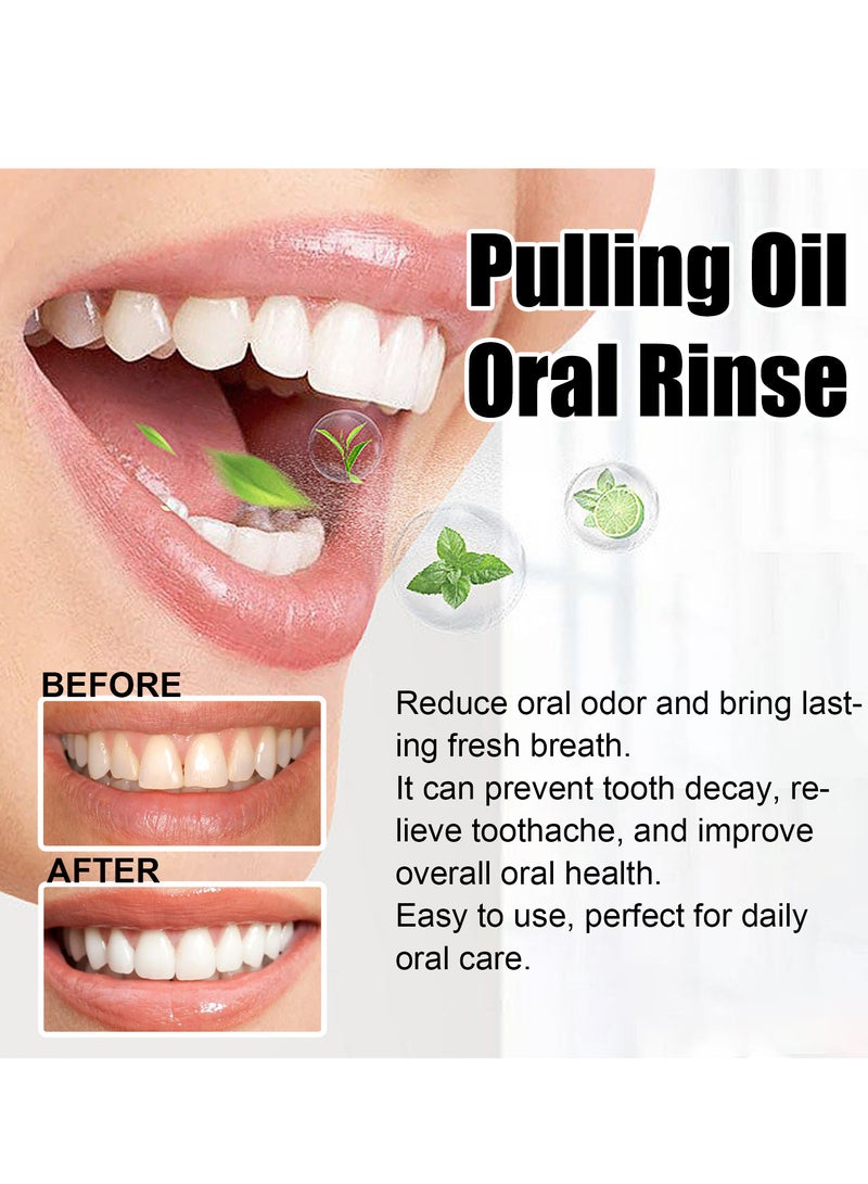 EELHOE A natural, alcohol-free mouthwash with coconut oil and peppermint oil that helps freshen breath, whiten teeth, and promote healthy teeth and gums - Image 4