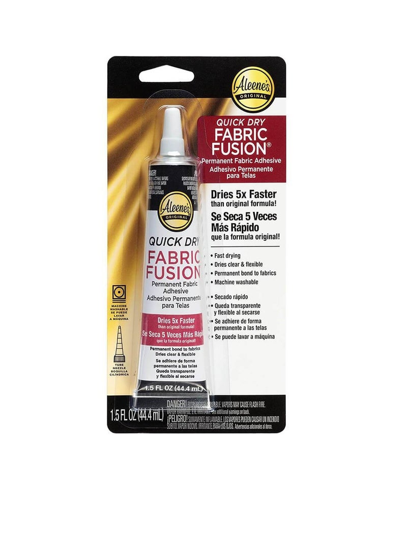 Aleene's - Quick Dry Fusion Fabric Adhesive 1.5oz - Image 1