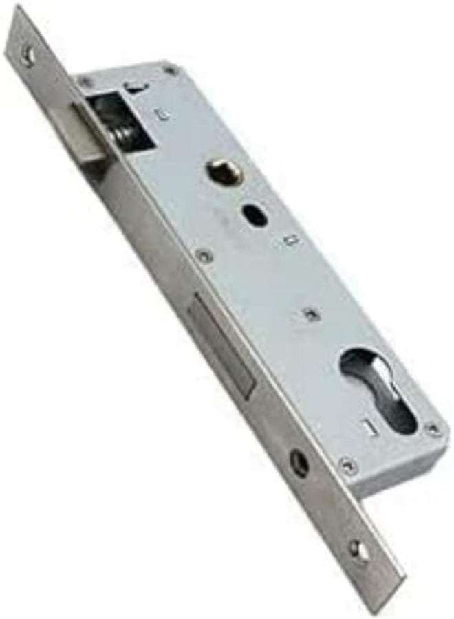 NJM Aluminium Door Handle White with 20MM Lockbody, Heavy Duty Door Handle Set. (White) - Image 2