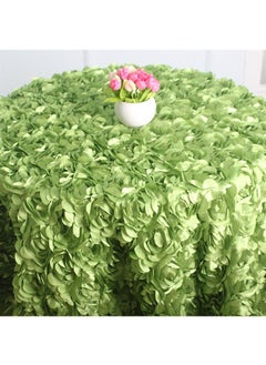3D Rose Table Cloth Hotel Petal Wedding Cake Table Sign-in Table Layout Table Cloth 1.2 * 1.8m