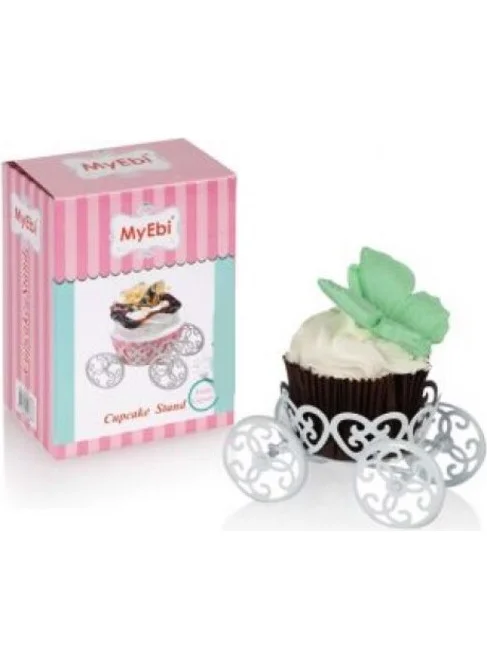 Alsepeteavm Metal Cupcake Stand White