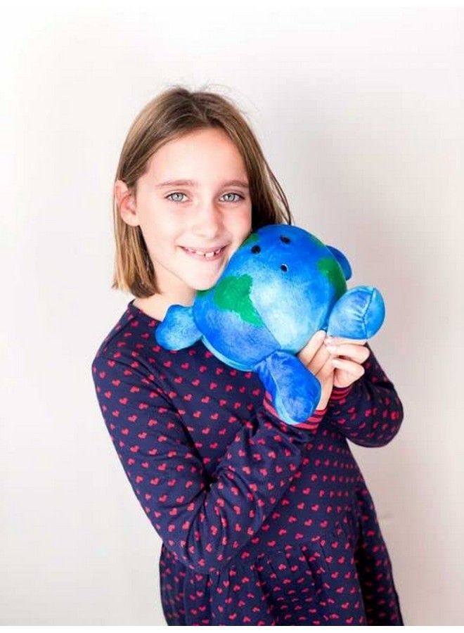 Celestial Buddies Little Earth Buddy Science Astronomy Space Solar System Educational Plush Blue Planet Toys - Image 5