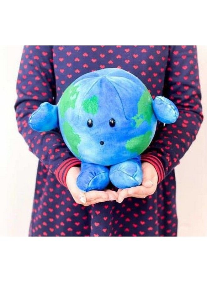 Celestial Buddies Little Earth Buddy Science Astronomy Space Solar System Educational Plush Blue Planet Toys - Image 4