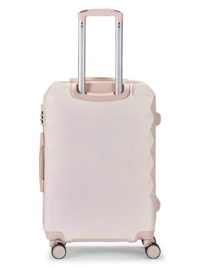 LIMRA Travel bag set consisting of 7 luggage bags beige color, size 32"/28"/24"/20"/16"/15"/12 inches