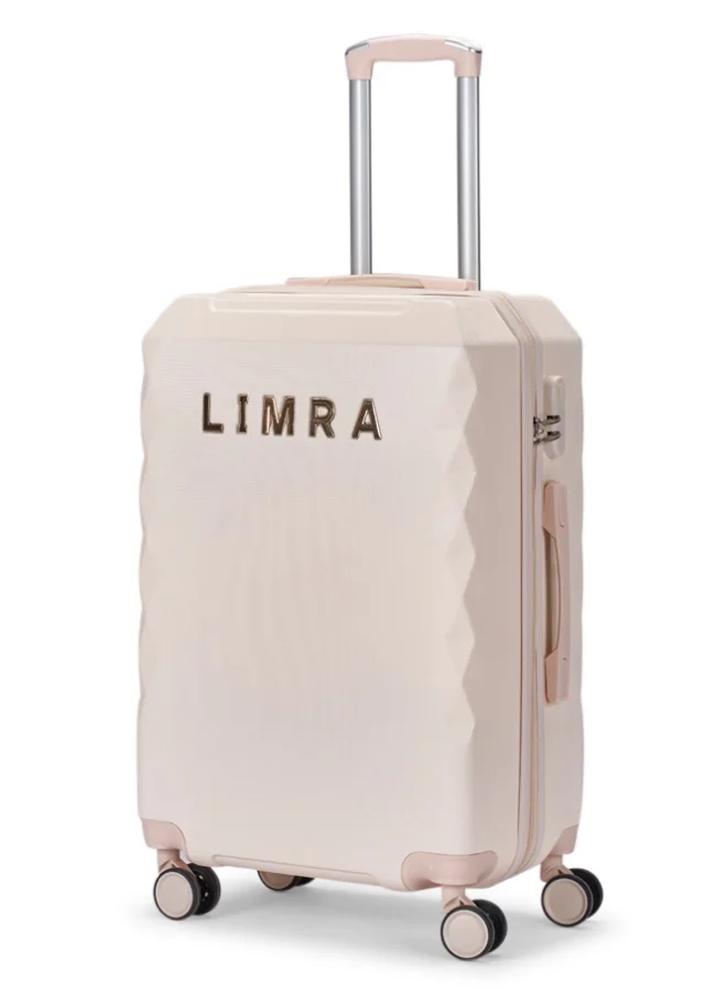LIMRA Travel bag set consisting of 7 luggage bags beige color, size 32"/28"/24"/20"/16"/15"/12 inches