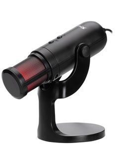XTRIKE ME XMC-03 USB RGB Gaming Streaming Microphone Live Streaming Desktop Omnidirectional mic - 12 RGB Lighting Modes - 360 Degree rotatable body - Shielded Cable For PC  - Image 4