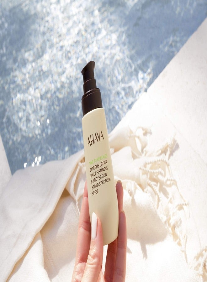 AHAVA Extreme Lotion Daily Firmness & Protection, Broad Spectrum SPF30 - Lightweight, Moisturizing, All-Day Hydration & UVA/B Protection, Enriched with Osmoter, Goji Berry & Iceland Moss, 1.7 Fl.Oz - Image 3