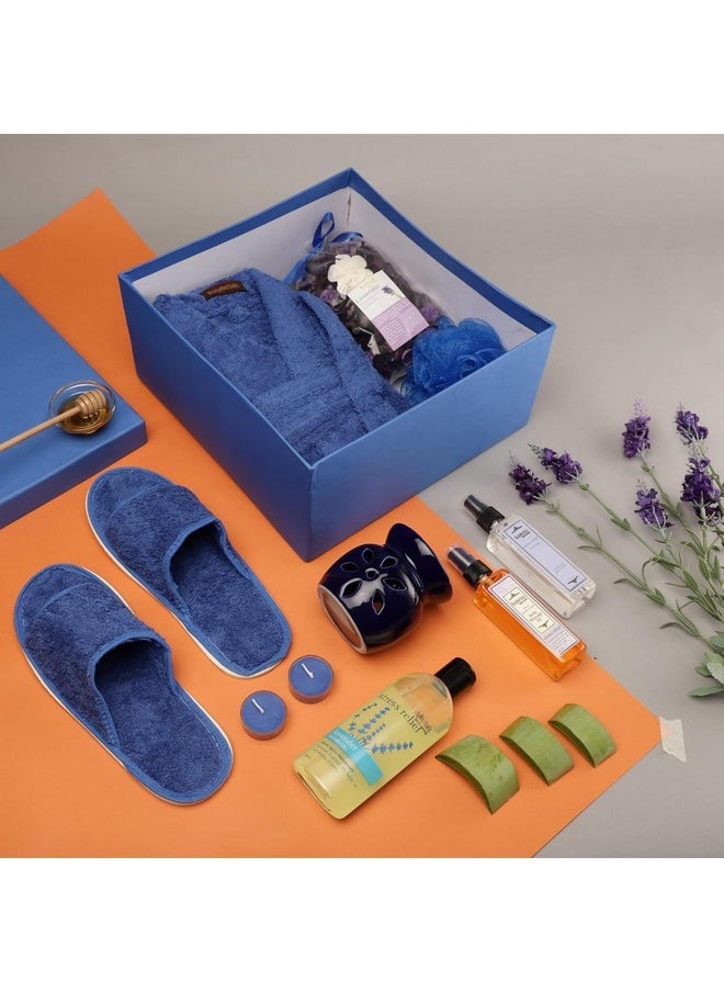 BodyHerbals - De-Stress Lavender Skincare Gift Set For Women And Men| | Gift Box Hamper For Couple| 9 Pcs| Luxury Gift For Birthdays, Anniversaries, Christmas And Special Celebrations| 100 % Vegan - Image 1