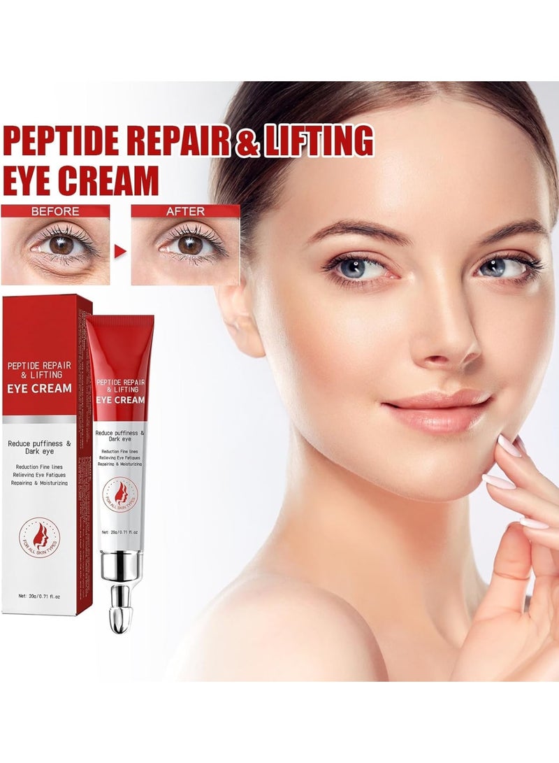KASTWAVE KASTWAVE Peptide Lifting Eye Cream, Wake Up Eye Gel, Firming Eye Cream Anti Aging, Depuffing, Brightening, Hydrating, All Skin Types  - Image 2