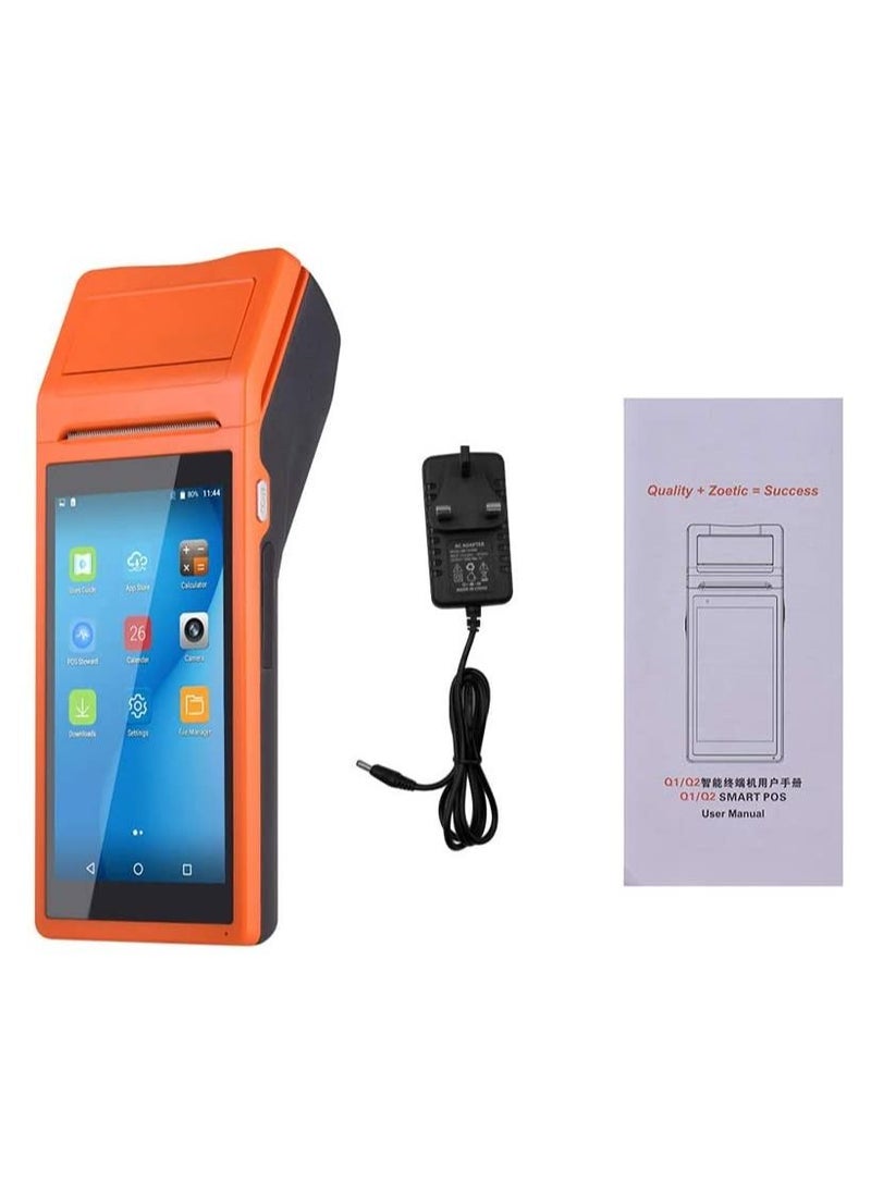 Generic - All in One Handheld PDA Printer Smart POS Terminal Wireless Portable Printers Intelligent Payment Terminal Function BT/WiFi/USB OTG/ 3G Communication - Image 1