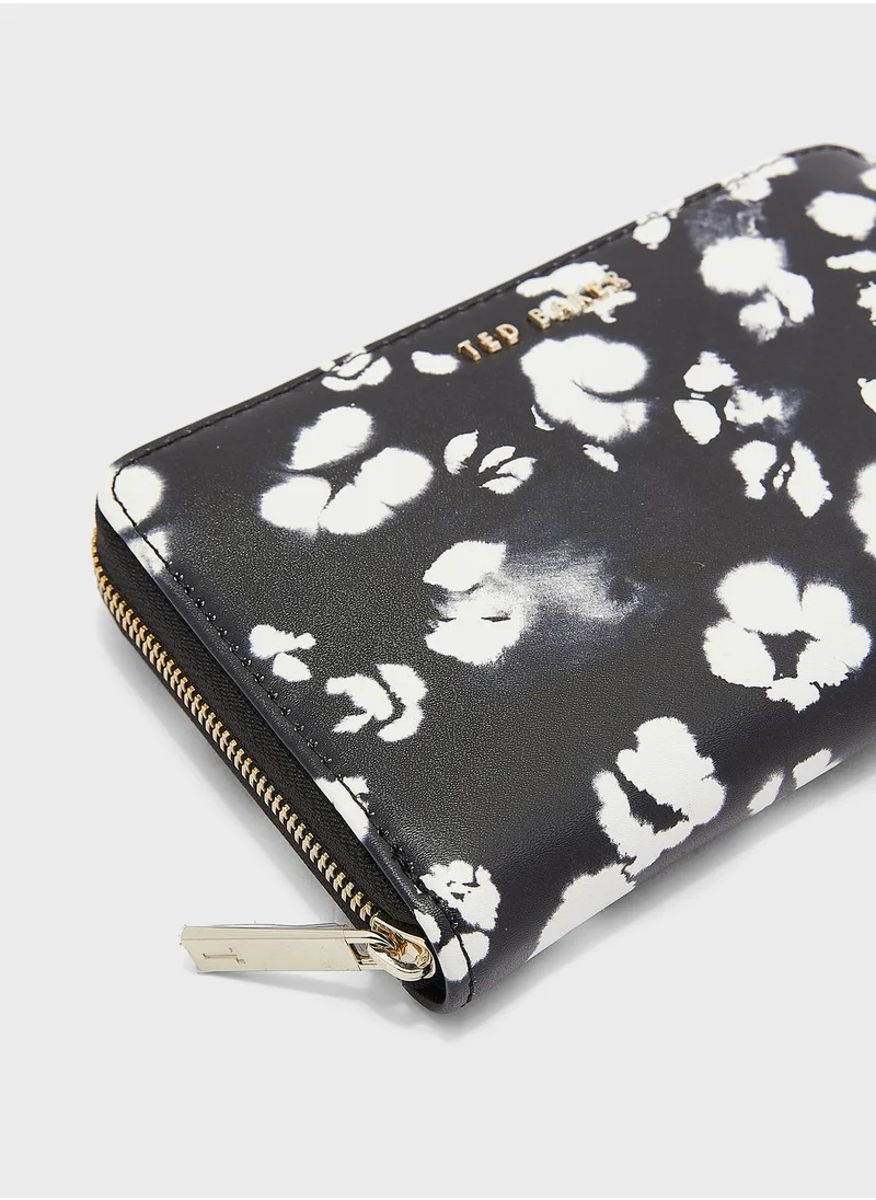 Ted Baker Nocturnal Zip Around Midi Clutch