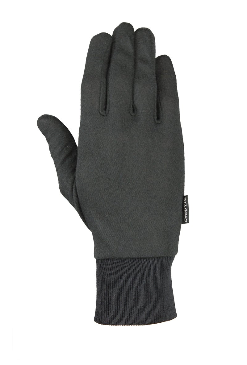 Seirus Innovation 2110 Deluxe Thermax Winter Cold Weather Glove Liner or Lightweight Glove, Black, Small/Medium - Image 1