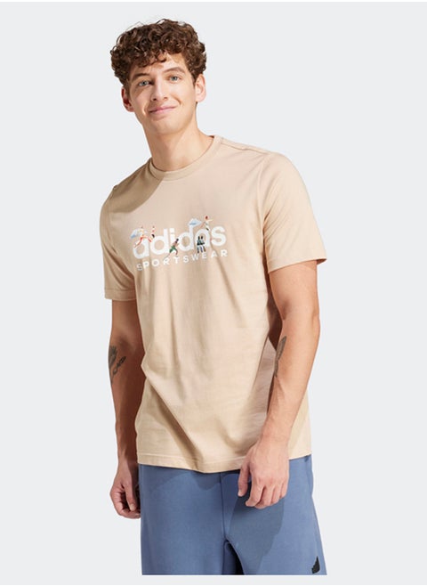 Landscape Sportswear Graphic T-Shirt