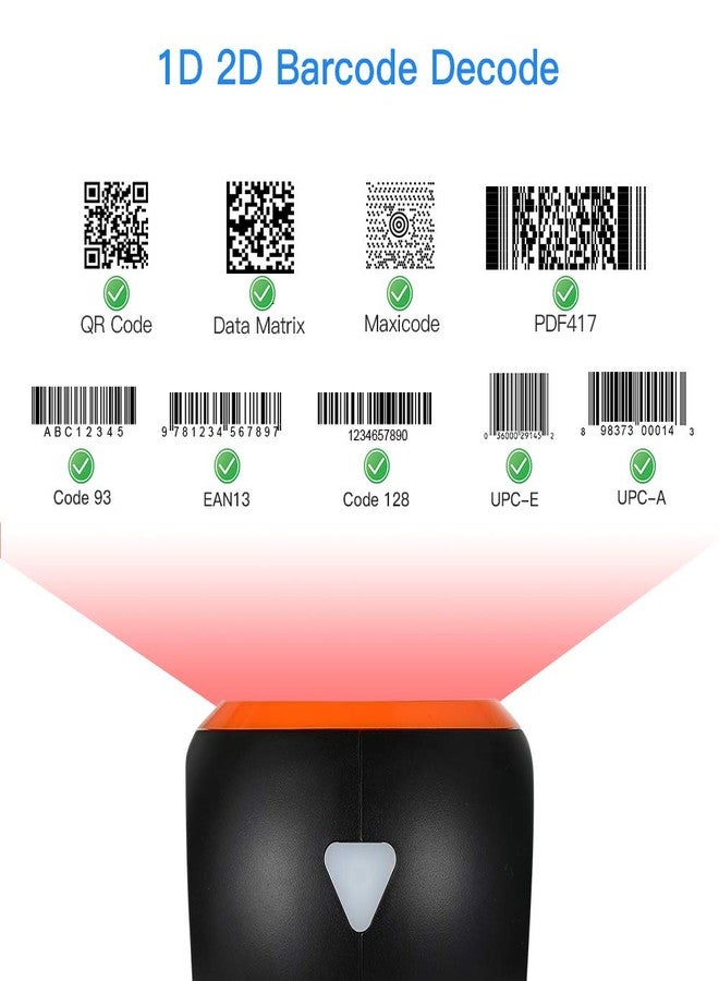 Eyoyo Hands-Free 1D 2D Desktop Barcode Scanner, QR Barcode Reader Support Screen Scanning Platform Scanner for Warehouse, Supermarket, Retail Store, Bookstore Pos System - Image 3