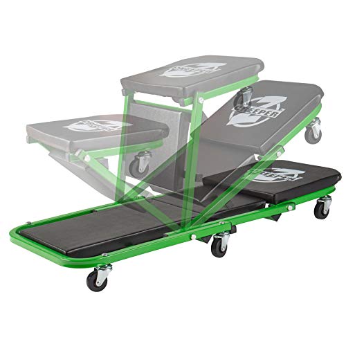 Pro Lift Pro-LifT C-2036DG Black/Green 300 Lbs Mechanic Creeper - Image 2