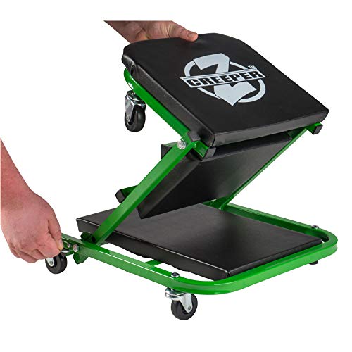 Pro Lift Pro-LifT C-2036DG Black/Green 300 Lbs Mechanic Creeper - Image 4