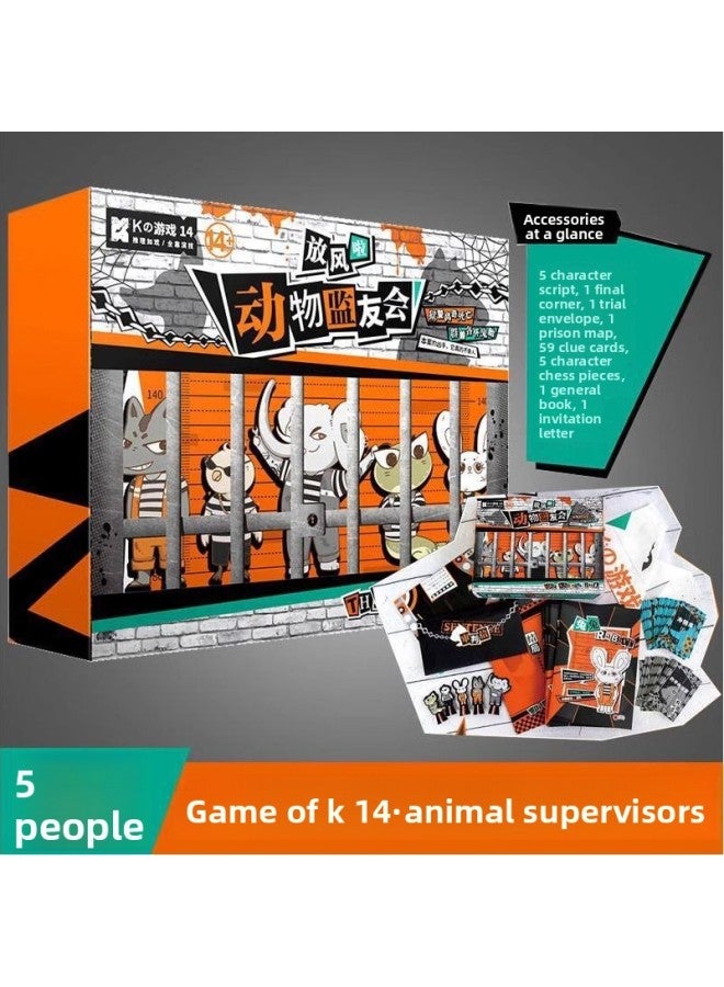 Suspense Script Killing K Game Without Dm Boxed Full Physical Reasoning Plot Without Hosting Novice Multiplayer Script