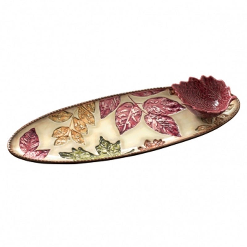 Grasslands Road Leaf Tray with Leaf Bowl