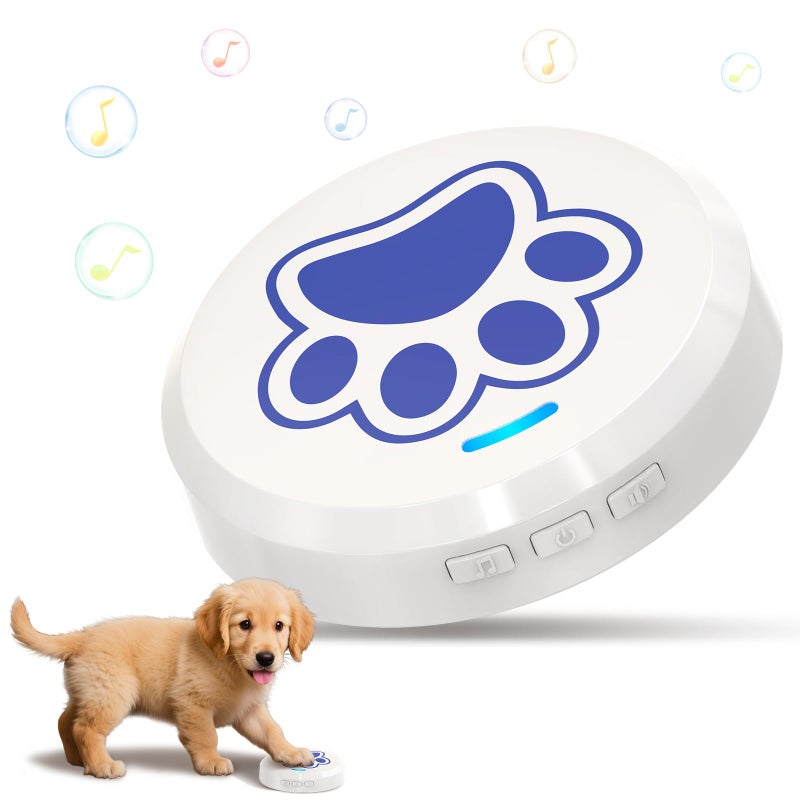 ChunHee Dog Training Bells for Door - Dog Door Bell for with 36 Custom Sounds | Dog Bell for Door Potty Training | Chew-Proof & Adjustable Volume (0-115dB) | Teach Puppies to Signal to Go Outside - Image 1