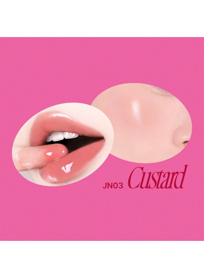 fwee Lip & Cheek Glowy Jelly Pot Custard - Image 3