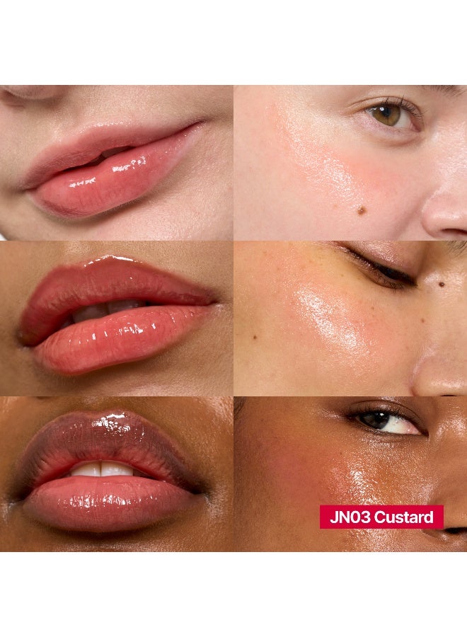 fwee Lip & Cheek Glowy Jelly Pot Custard - Image 2