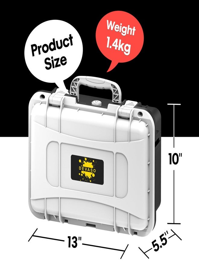 DEVASO Case for Nintendo Switch, Deluxe Hard Carry Case Waterproof Protective Portable Switch Protective Case Cover for Nintendo Switch Console and Other Accessories, Black, Suitcase - Image 5