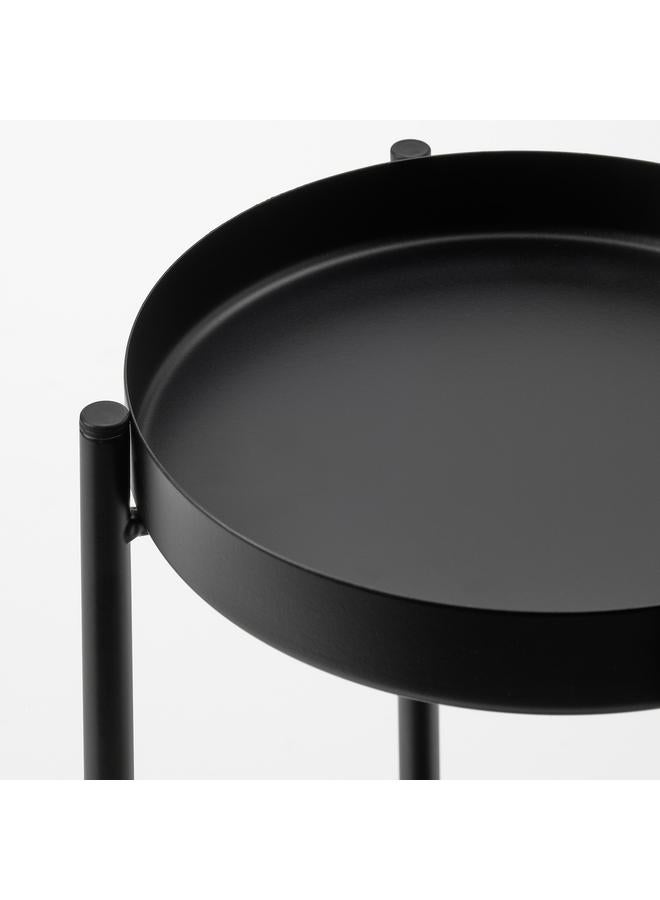 Zaboon Plant Stand, In/Outdoor Black, 35 Cm - Image 5