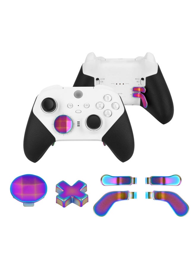 Generic - Xbox One Elite Series 1/2 Generation Elite Edition Handle Metal Pick Cross Key Accessories Replacement-Product Color:Purple - Image 1