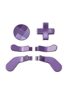 Xbox One Elite Series 1/2 Generation Elite Edition Handle Metal Pick Cross Key Accessories Replacement-Product Color:Purple