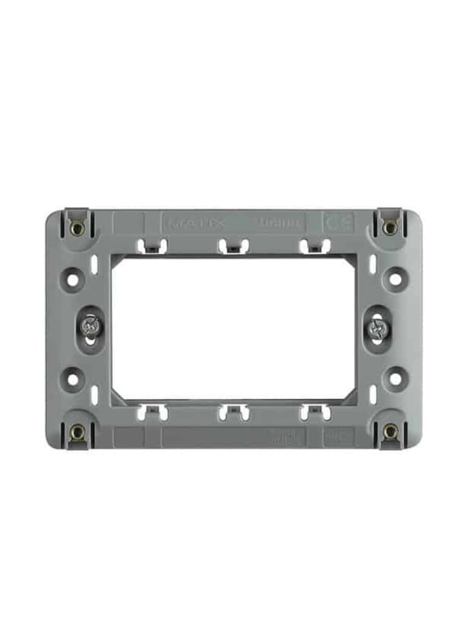 Bticino Forma Max Plastic Chassis, 3 Holes, 10 x 7 cm²