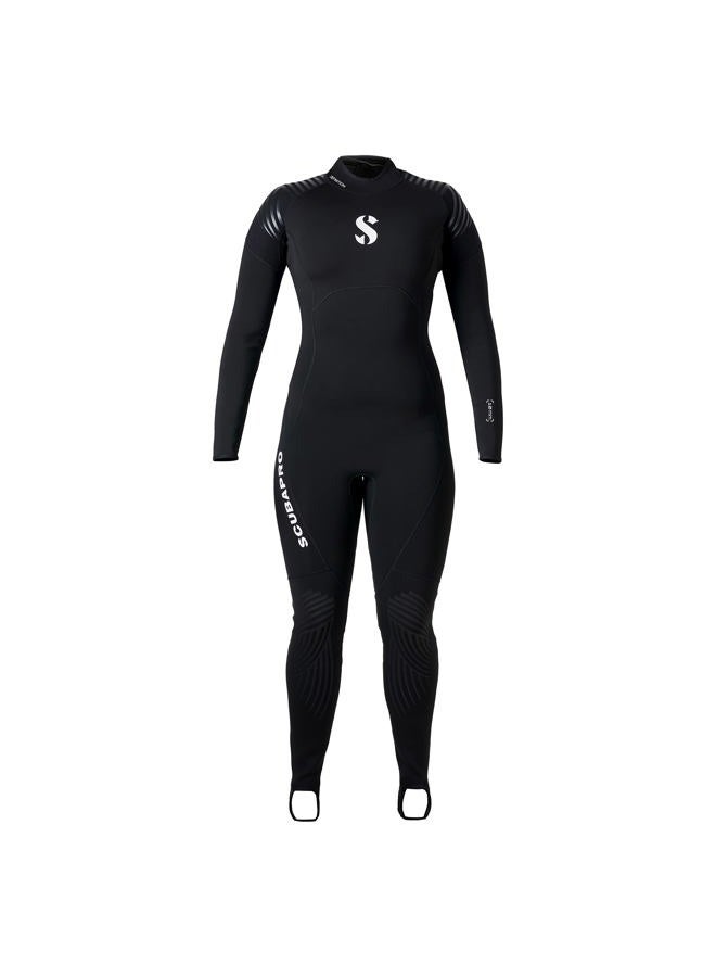Scubapro Definition Steamer 1 mm Women's Diving Wetsuit (XS, Black) - Image 2