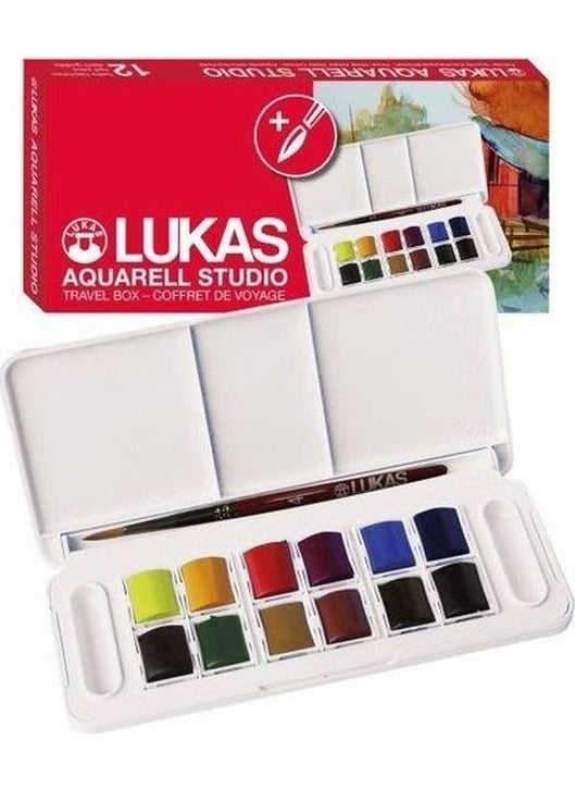 Aquarell Studio Tablet Watercolor Set 12 Colors 1/2 Tablet - pzsku/Z37D0E32142306AA8EB40Z/45/_/1725724157/e3032e2b-ca28-4714-8ef4-57a40a7df687