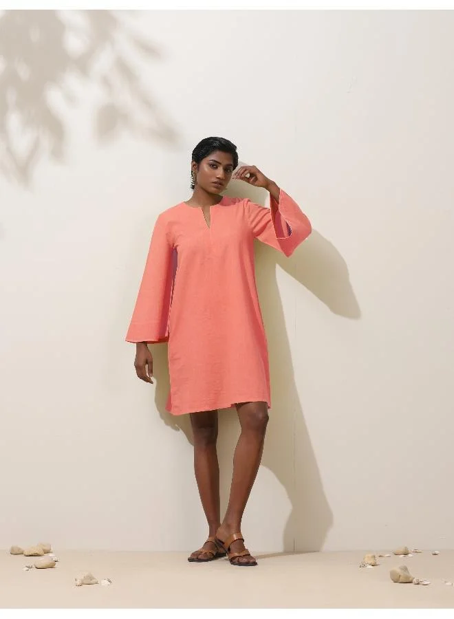 ترو برونز فستان بأكمام الجرس