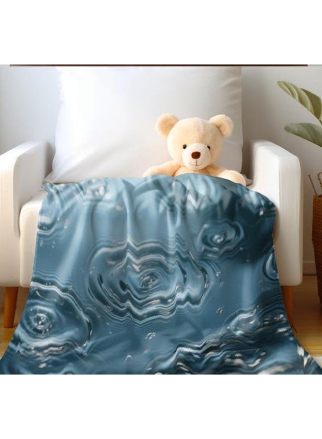 general Baby and children's cartoon flannel thin blanket (warm and comfortable, suitable for sleep, game use) 70cm*100cm - Image 3