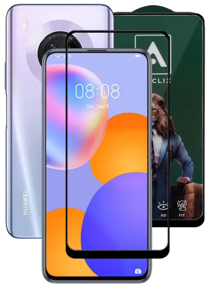 ACLIX Antistatic ESD Dustproof Premium Quality High Definition Tempered Glass Screen Protector Designed For Huawei Y9a - Image 1