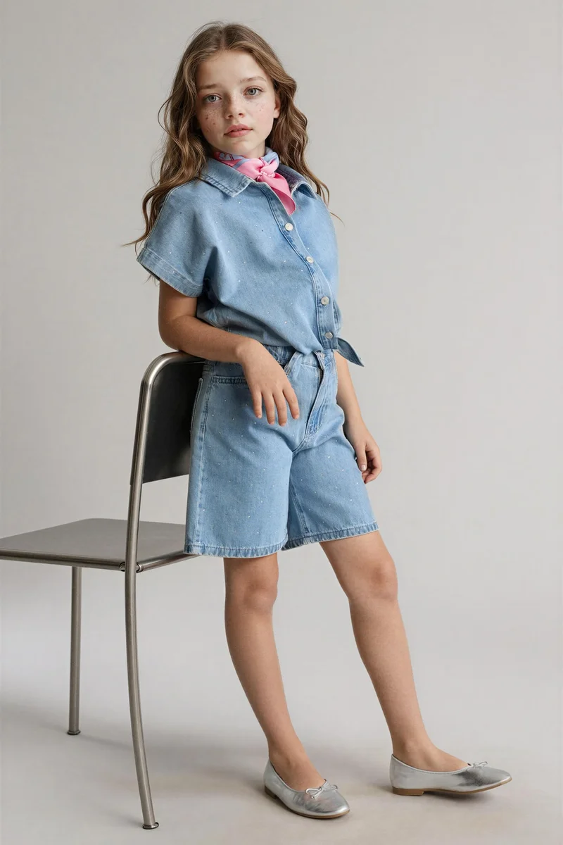 ديفاكتو Girl Denim Jacket