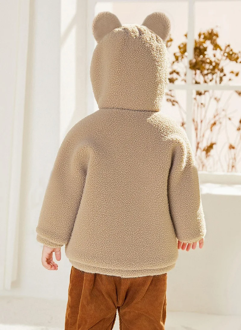 بالابالا جاكيت مبطن محبوك للجنسين للأطفال الصغار