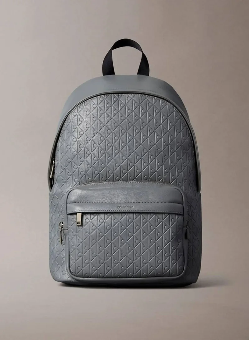 Calvin Klein Embossed Emblem Logo Backpack